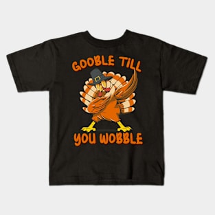 Funny ThanksGiving Turkey Kids T-Shirt